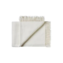 Online Silkeborg Uldspinderi Samsø plaid, 00100 white