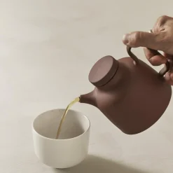 Design House Stockholm Kaffe- & Teudstyr<Sand Secrets Tea Pot, red clay