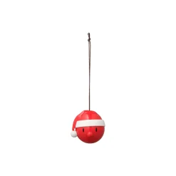 New Hoptimist Santa Ornament 2 pcs, red