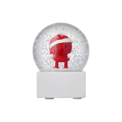 Outlet Hoptimist Santa Snow Globe, red