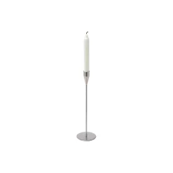 Piet Hein Lysestager<Saturn lysestage 36 cm, rustfri stål børstet stål