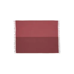 New Silkeborg Uldspinderi Secret plaid, 02202 beetroot/rhubarb