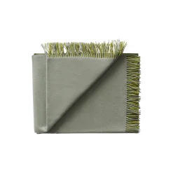 New Silkeborg Uldspinderi Secret plaid, 02204 lime/moss