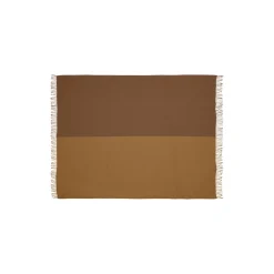 Silkeborg Uldspinderi Secret plaid, 02214 ocher/caramel