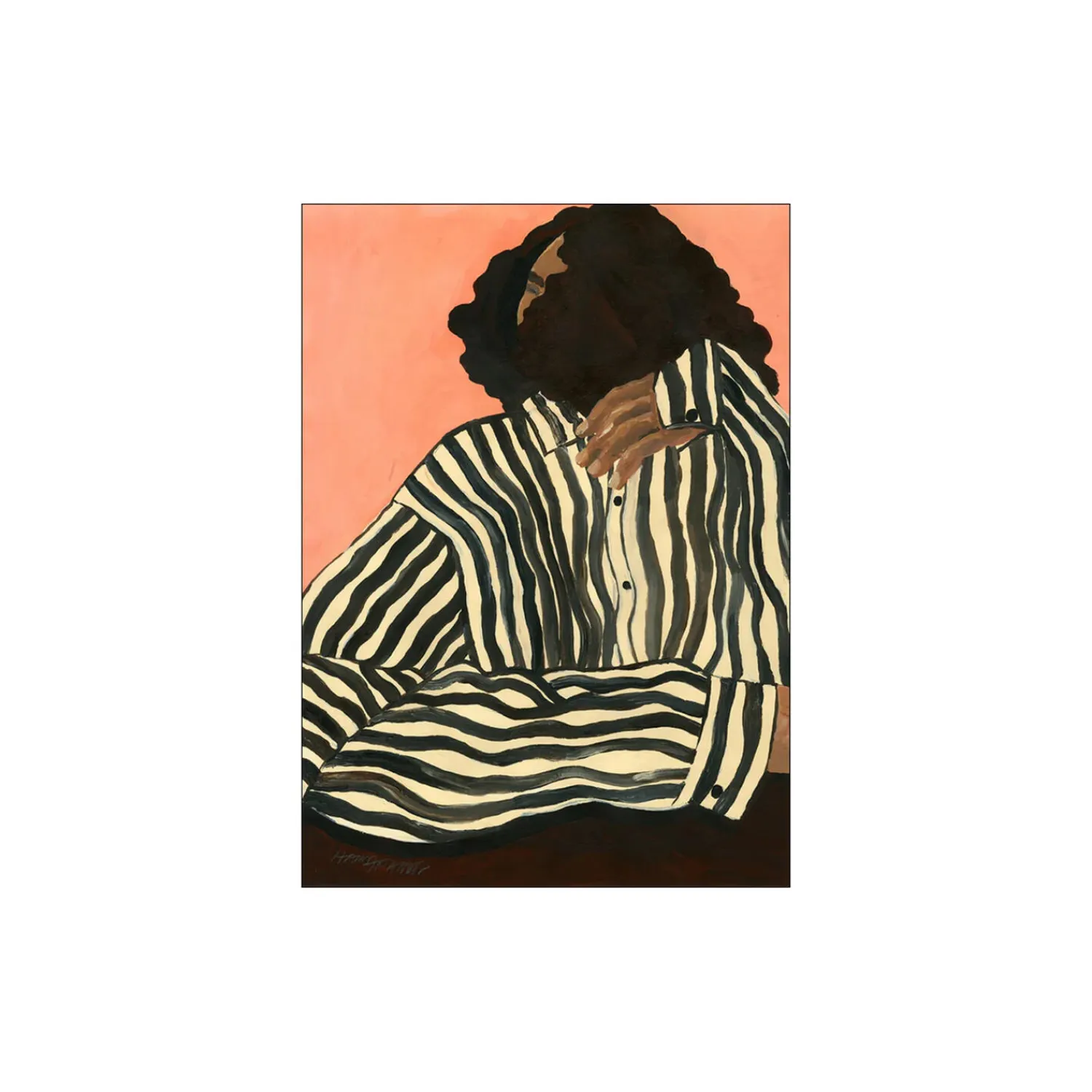 THE POSTER CLUB Plakater & Rammer<Serene Stripes