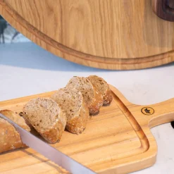 Dutchdeluxes Bakker & Kurve<Serveringsbræt rektangulært, eg oiled oak