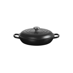 Clearance Le Creuset Signature Buffetgryde 30 cm, matte black