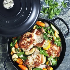 Clearance Le Creuset Signature Buffetgryde 30 cm, matte black