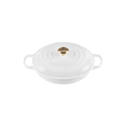 Sale Le Creuset Signature Buffetgryde 30 cm, white