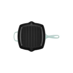 Le Creuset Gryder & Pander<Signature Kvadratisk grillpande, sea salt