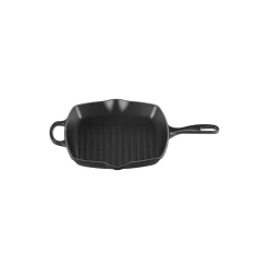 Clearance Le Creuset Signature Kvadratisk grillpande, matte black