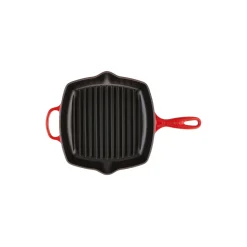 Le Creuset Gryder & Pander<Signature Kvadratisk grillpande, cerise