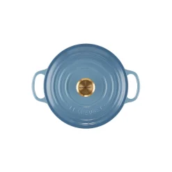 Outlet Le Creuset Signature rund gryde Ø 20 cm, chambray
