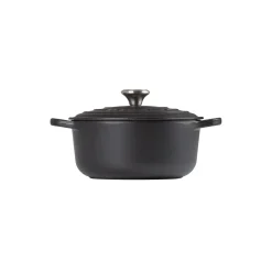 Le Creuset Gryder & Pander<Signature rund gryde Ø 20 cm, matte black