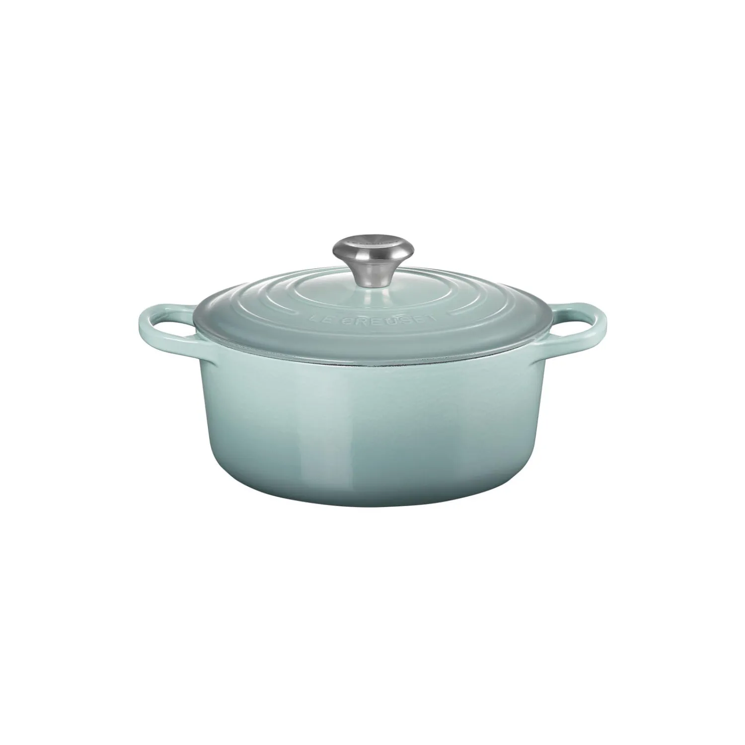 Le Creuset Gryder & Pander<Signature rund gryde Ø 24 cm, sea salt