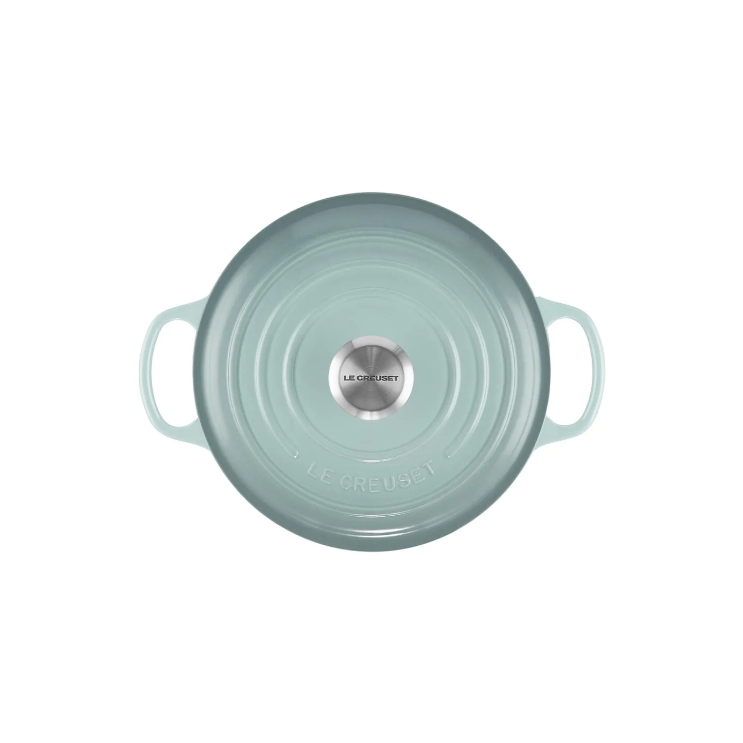 Le Creuset Gryder & Pander<Signature rund gryde Ø 24 cm, sea salt