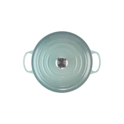 Le Creuset Gryder & Pander<Signature rund gryde Ø 28 cm, sea salt