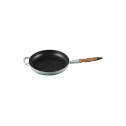 Le Creuset Gryder & Pander<Signature stegepande med træhåndtag Ø 28 cm, sea salt