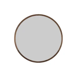 Clearance Fredericia Silhouette spejl Ø 100 cm, oiled walnut