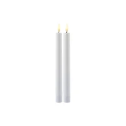 Sirius Home Lys & Duftlys<Sille genopladelige kronelys, white