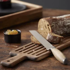Clearance HOLM Skærebræt med brødkniv