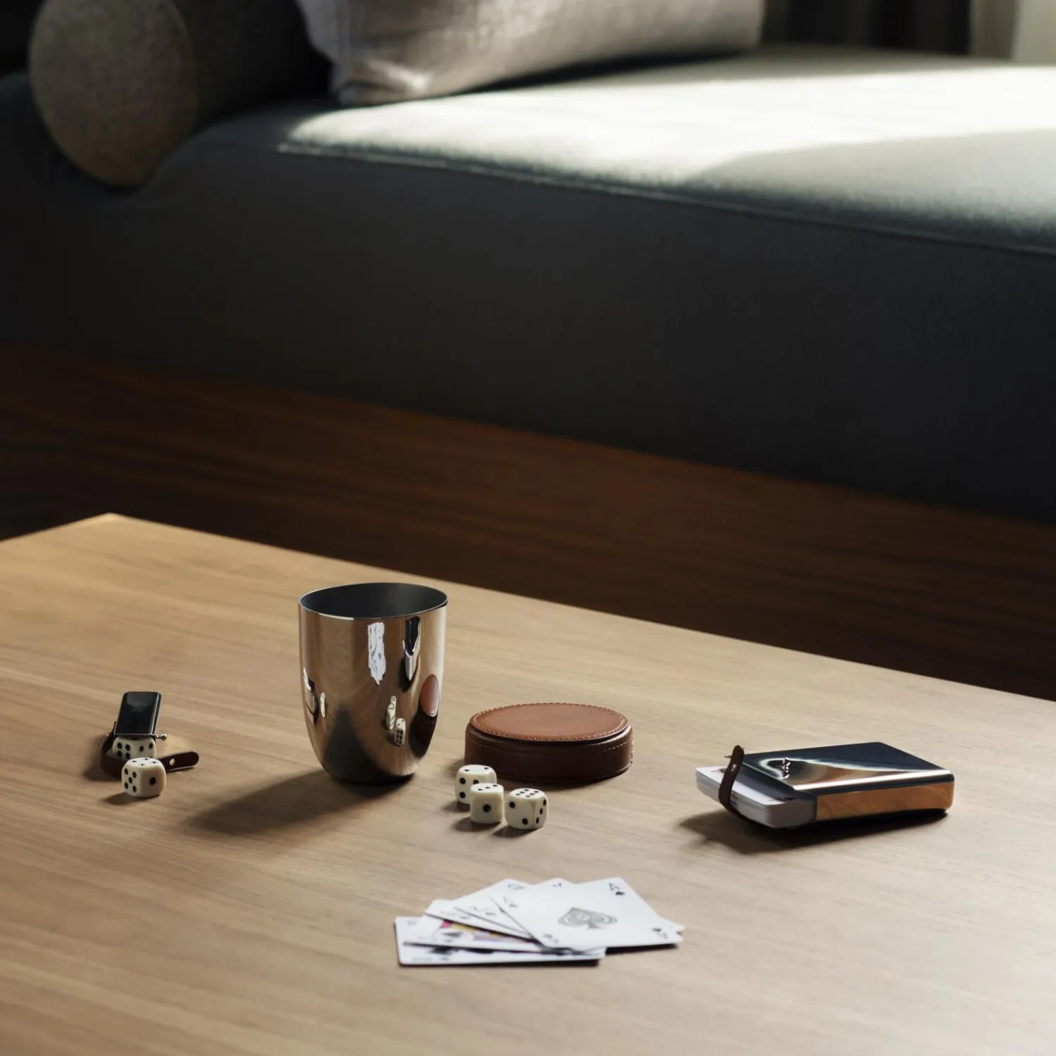Georg Jensen Bøger & Puslespil<Sky terninge rejsesæt