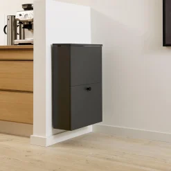 DesignLife Affaldssortering<SORTED Standard Tall affaldssortering, carbon grey