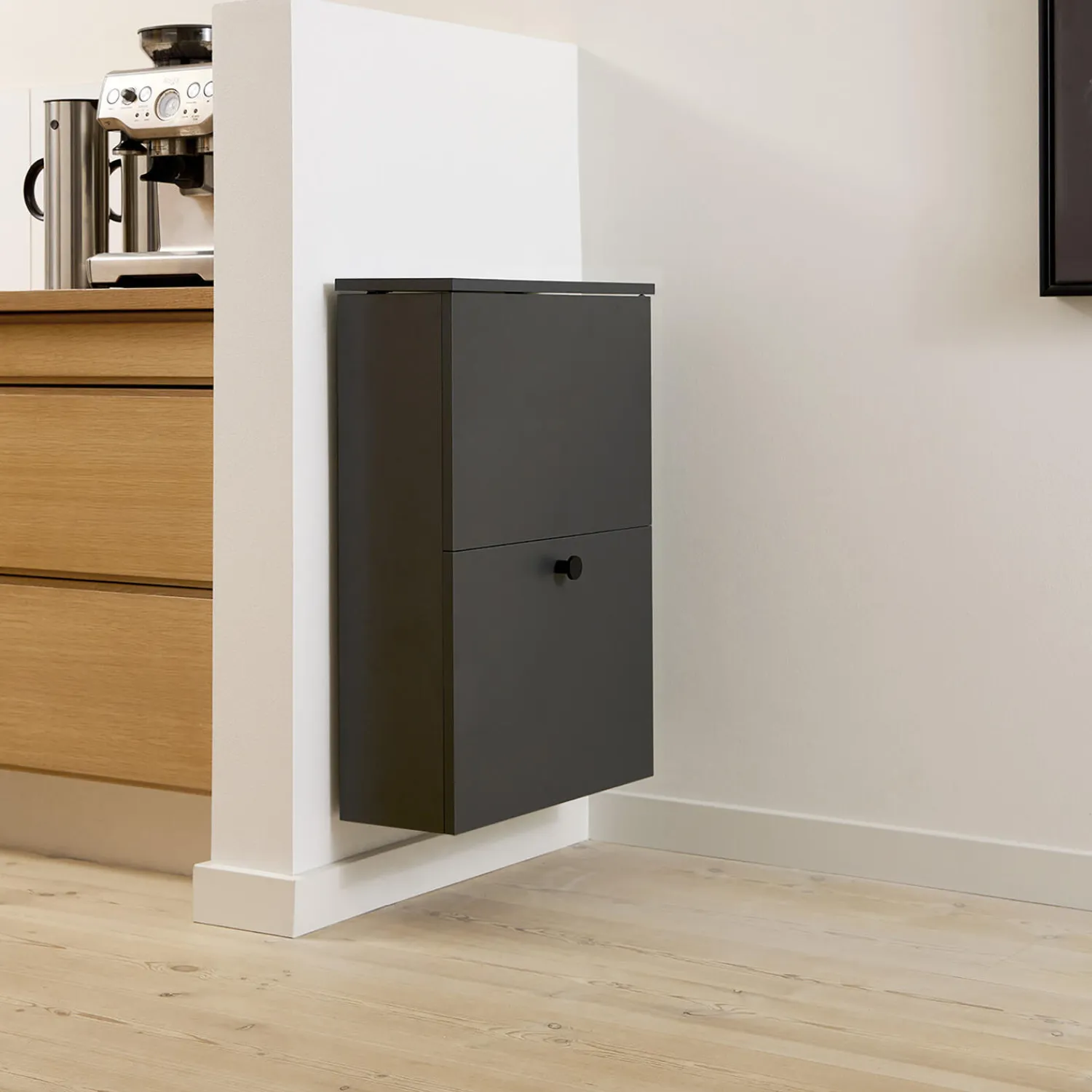 DesignLife Affaldssortering<SORTED Standard Tall affaldssortering, carbon grey