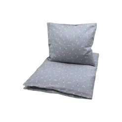 Müsli by Green Cotton Soveudstyr|Sengetøj<STARS junior sengetøj, jasmin blue/balsam cream/walnut