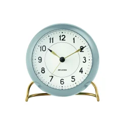 Outlet Arne Jacobsen Clocks Station bordur, grå