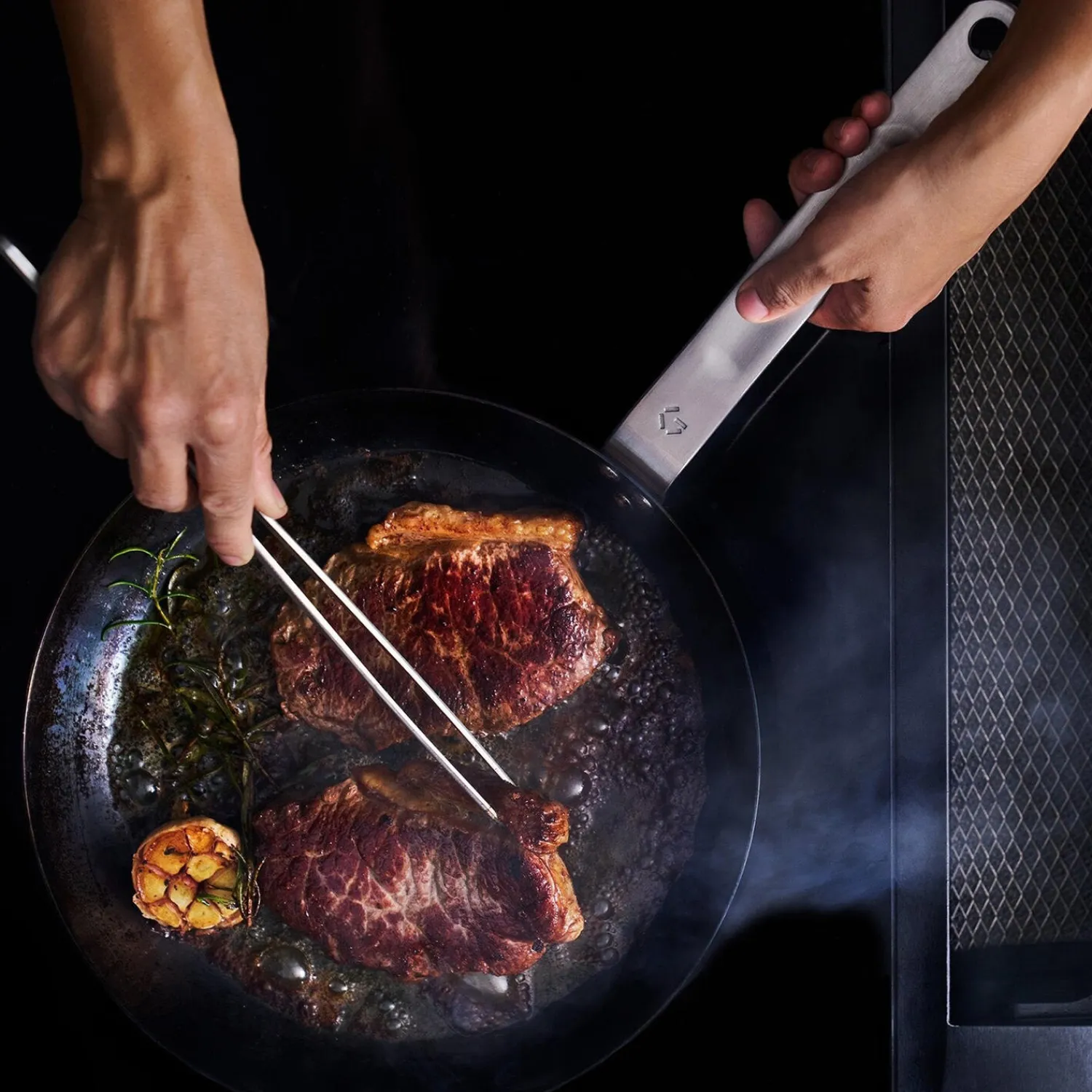 Sale Gastrotools Stegepande carbonstål Ø 28 cm