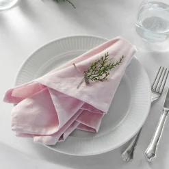 Bastian Bordtekstiler<Stofservietter, rose smoke