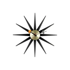 Vitra Ure<Sunburst vægur, black