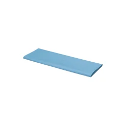 Georg Jensen Damask Sengetøj<SUPIMA PERCALE fladt lagen, bright blue