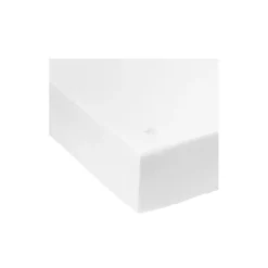 Georg Jensen Damask Sengetøj<SUPIMA PERCALE lagen til boxmadras, white