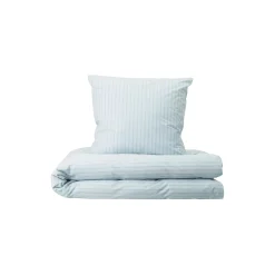 Georg Jensen Damask Sengetøj<SUPIMA PINSTRIPE sengetøj, minimal blue