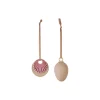 Clearance Dottir Nordic Design Sweet Stories Ornaments 2 stk, rose