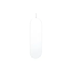 Best MOEBE Tall Wall Mirror, chrome