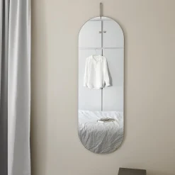 Best MOEBE Tall Wall Mirror, chrome