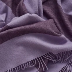 Silkeborg Uldspinderi Plaider<The Polychrome plaid, 01002 lavender purple