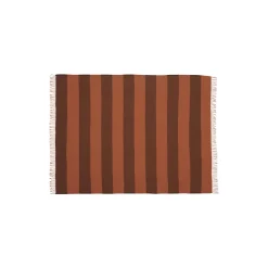 Clearance Silkeborg Uldspinderi The Polychrome plaid, 01001 orange brown