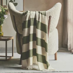 Hot Silkeborg Uldspinderi The Sweater plaid, 07802 green