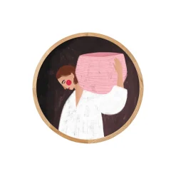 Papirværk Plakater & Rammer<The Woman with the Pink Basket