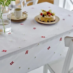 Södahl Bordtekstiler<Tillykke dug, white