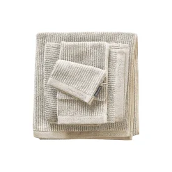 Marc O'Polo Håndklæder<Timeless Tone Stripe håndklæde, beige/white