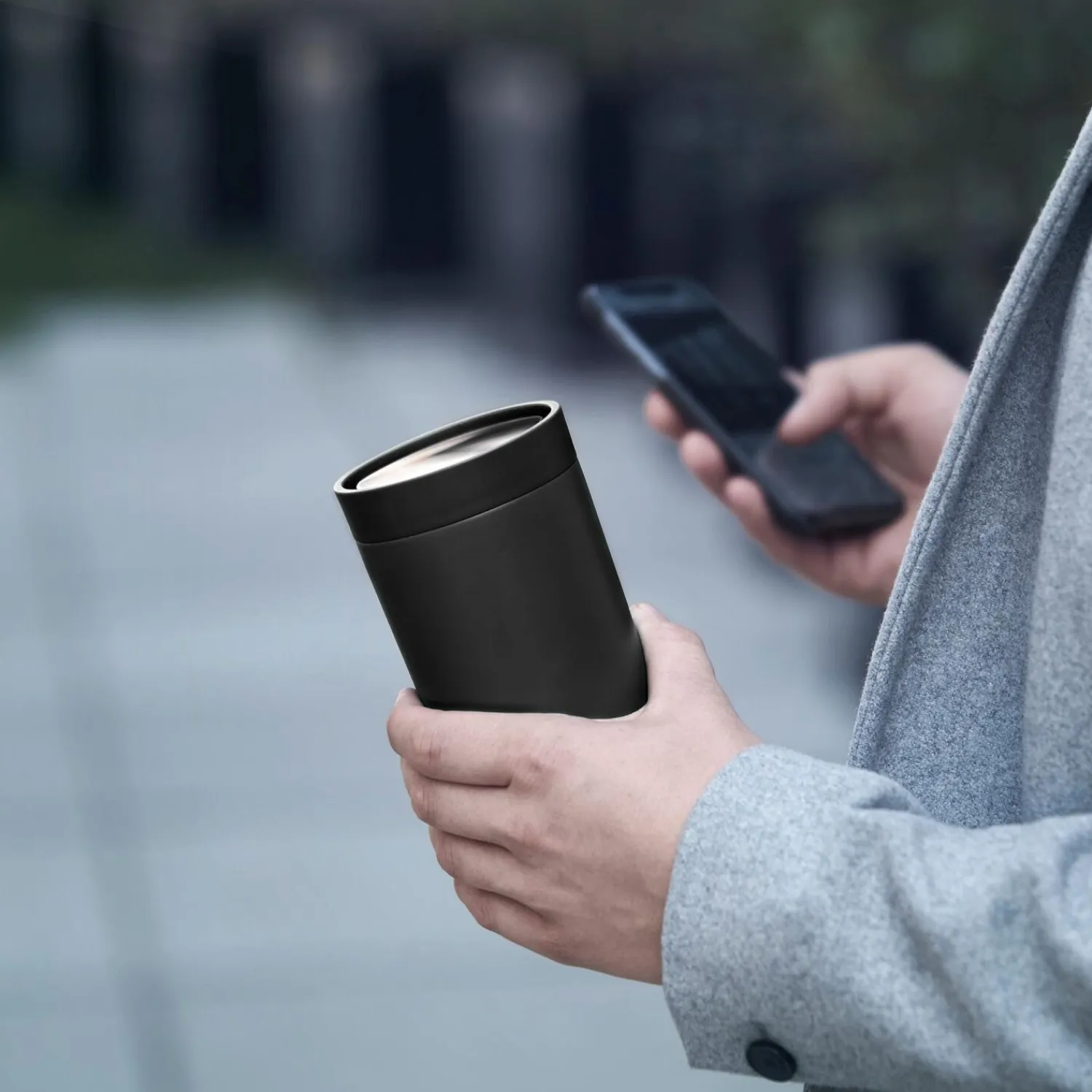 Stelton To Go<To Go Click termokop 0,4 L, black metallic