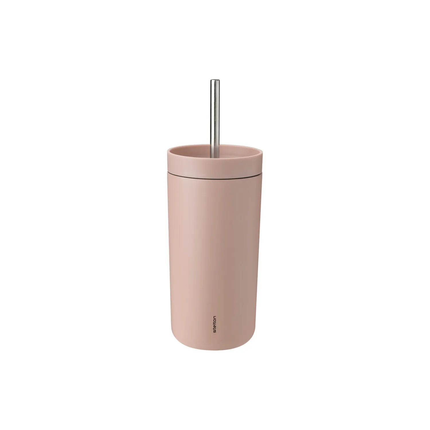 Stelton To Go<To Go Sip termokop med sugerør, heather heather, heather