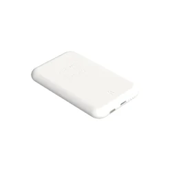 Best Kreafunk toCHARGE Qi trådløs powerbank white
