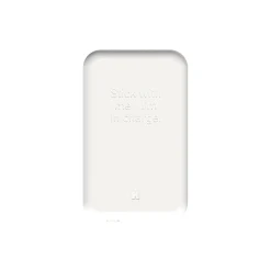 Best Kreafunk toCHARGE Qi trådløs powerbank white