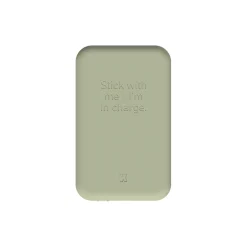 Kreafunk Opladere<toCHARGE Qi trådløs powerbank dusty olive